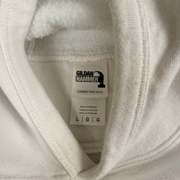 Call Her Daddy Podcast Graphic Hoodie White Streetwear Sweatshirt Large 2018 - Picture 4 of 11